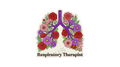Vintage Floral Respiratory Therapist Lungs Art