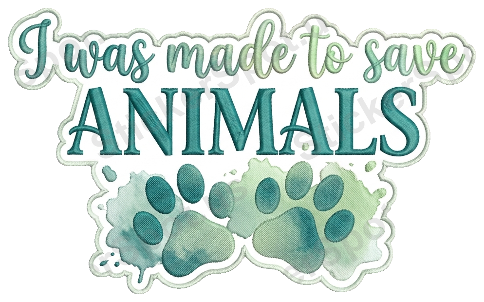I Was Made to Save Animals Rescue Pride