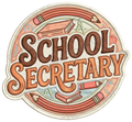 School Secretary Vintage Charm Office Design