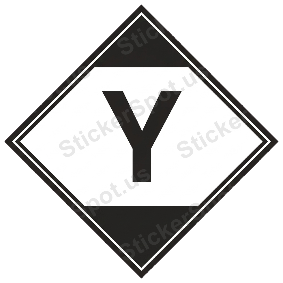 Faithful Y Monogram Minimal Geometric Emblem
