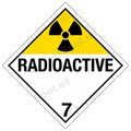 Radioactive Warning Sign Classic Hazard Design