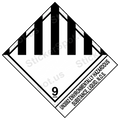 Class 9 Environmental Hazard Label