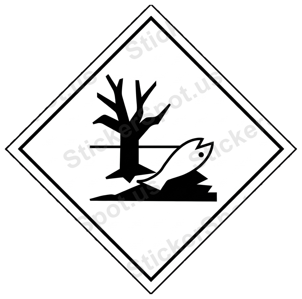 Faithful Fishing Caution Sign Outdoor Graphic