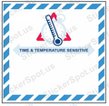 Time & Temperature Sensitive Warning Label
