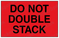 Do Not Double Stack Warning Minimalist Decal
