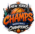 New York Champs Basketball Champions 2026 Design