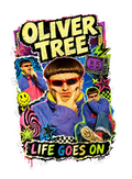 Oliver Tree Life Goes On Retro Collage Design