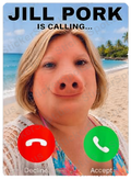 Jill Pork Is Calling Funny Parody Phone Meme