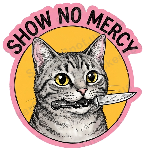 SHOW NO MERCY Sticker