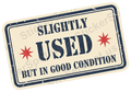 Slightly Used But In Good Condition Vintage Sign