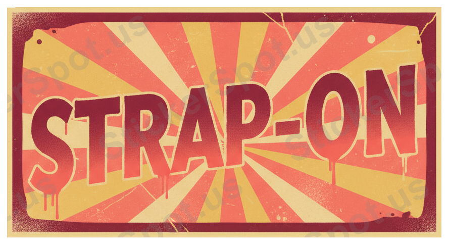 Strap-On Retro Vintage Humor Garage Art