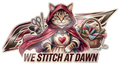 WE STITCH AT DAWN Sticker
