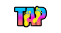 Tap Dance Feet Neon Rainbow Retro Graphic