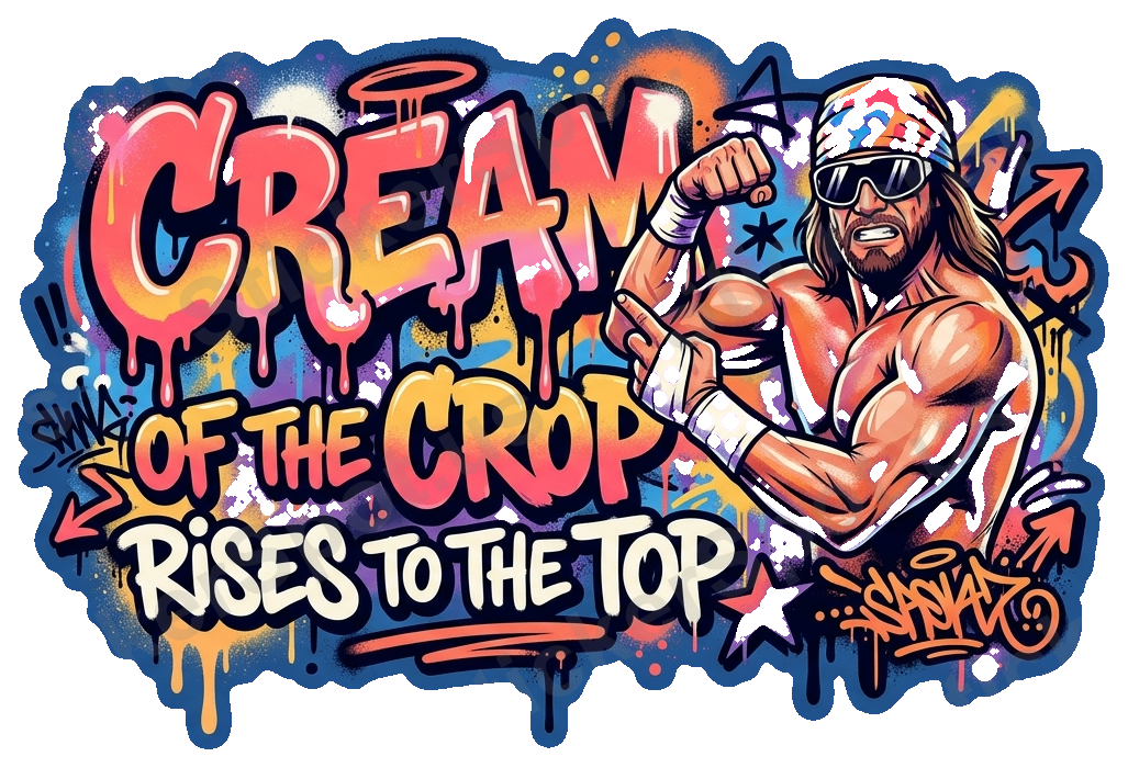 Cream of the Crop Rises to the Top Graffiti