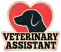 Veterinary Assistant Vintage Dog Lover Gift