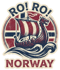 RO! NORWAY! Sticker Viking