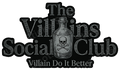 The Villains Social Club Gothic Quote Decal