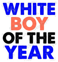 White Boy of the Year Bold Meme Design