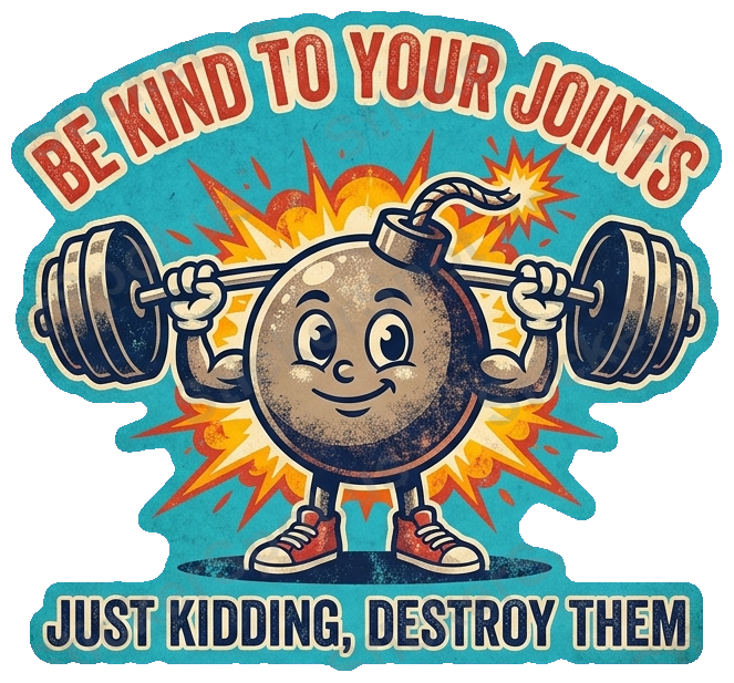 Be Kind to Your Joints Workout Humor
